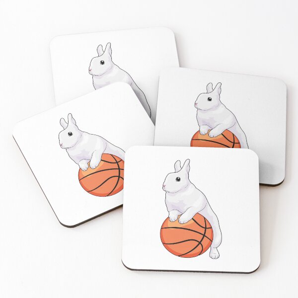 Item preview, Bunny Basketball player Basketball designed and sold by Snabdesign84.