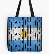 Argentina Flag Messi Tote Bag