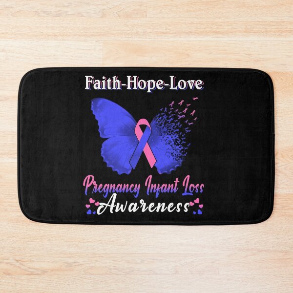Item preview, Faith Hope Love Butterfly Pregnancy Infant Loss Awareness designed and sold by Gillosina.