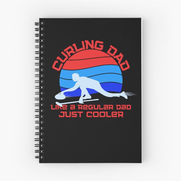 Item preview, Curling dad like a regular dad just cooler  designed and sold by reka88.