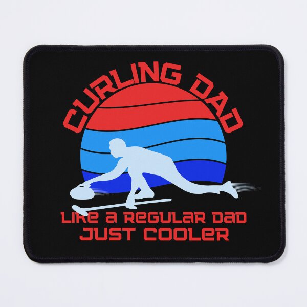 Item preview, Curling dad like a regular dad just cooler designed and sold by reka88.
