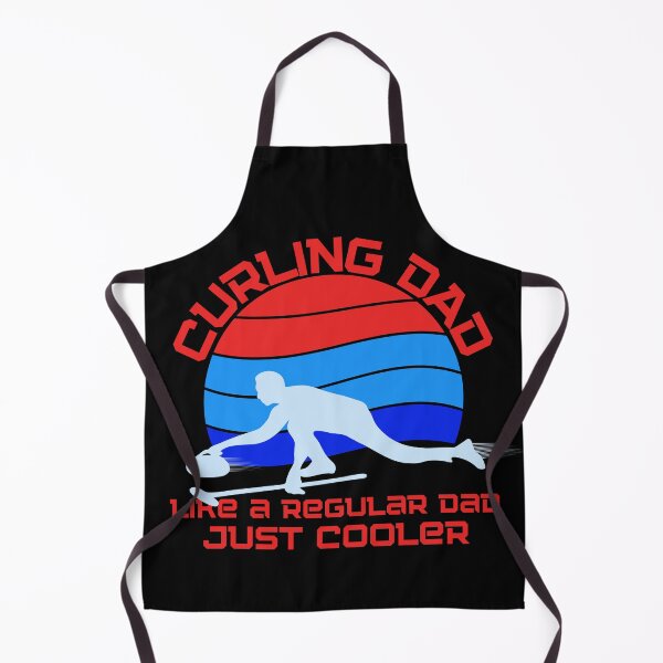 Item preview, Curling dad like a regular dad just cooler designed and sold by reka88.