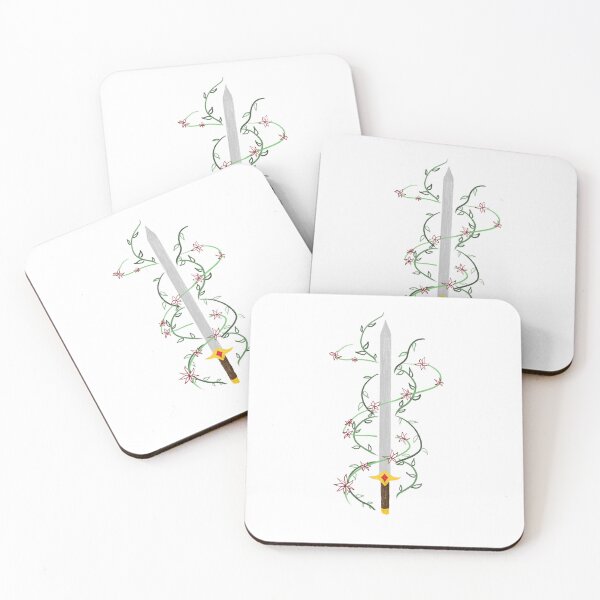 Item preview, sword with vines and flowers designed and sold by sleepixgbeauty.