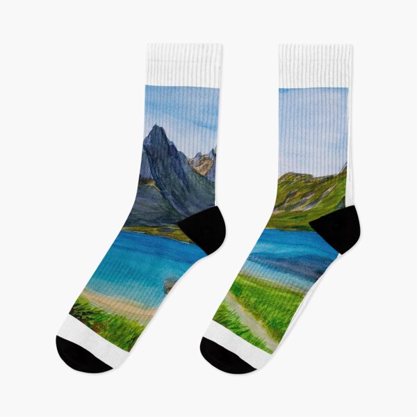 Item preview, Rorbu House in Fishing Village in Lofoten Islands, Norway designed and sold by ArinasFineArt.
