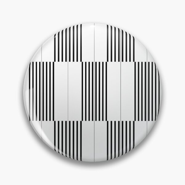 Item preview, Black White Vertical Stripes Pattern Design designed and sold by Zareen Sayyed.