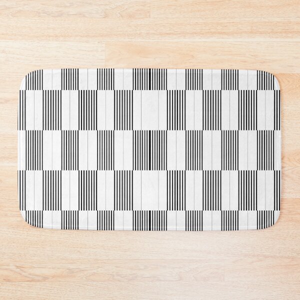 Item preview, Black White Vertical Stripes Pattern Design designed and sold by Zareen Sayyed.