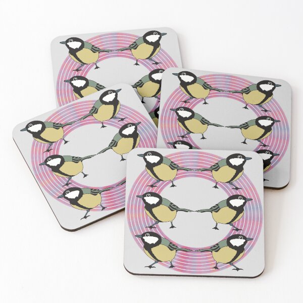 Item preview, Great Tits (garden bird) Pattern designed and sold by KateVanFloofno1.
