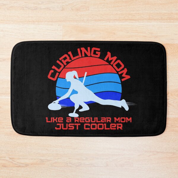 Item preview, Curling mom like a regular mom just cooler  designed and sold by reka88.