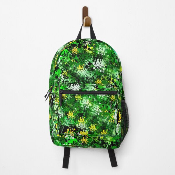 Item preview, White Yellow and Green Flower Pattern designed and sold by designs-by-ann.