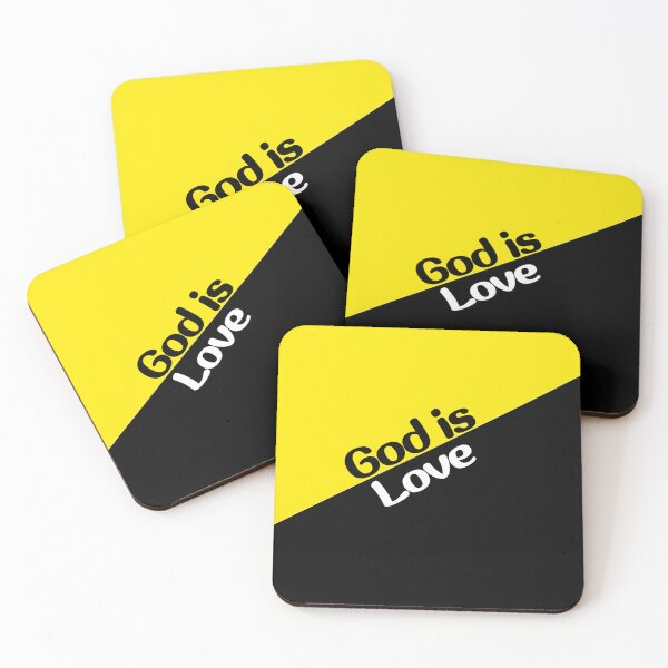 Item preview, God Is Love Christian Quotes designed and sold by bible-prints.