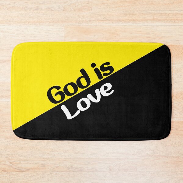 Item preview, God Is Love Christian Quotes designed and sold by bible-prints.