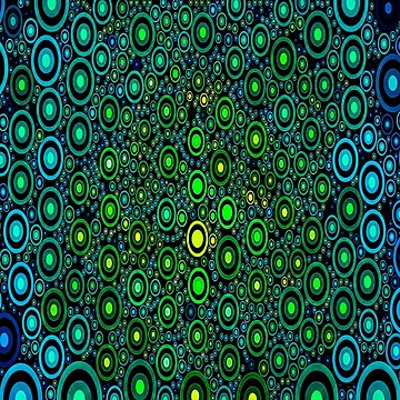 Artwork thumbnail, Color Combination Pattern, Retro Abstract Multi Color Pattern by Mr-true-design