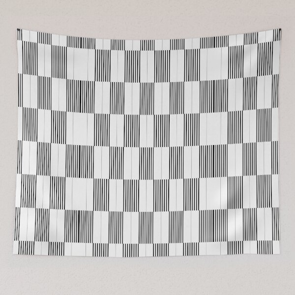 Item preview, Black White Vertical Stripes Pattern Design designed and sold by Zareen Sayyed.