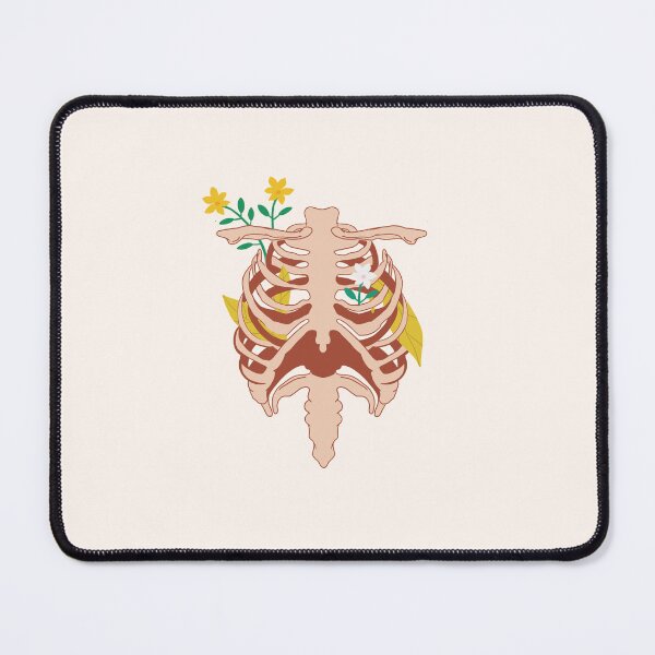 Item preview, Skeleton torso with flowers designed and sold by Luinwen.