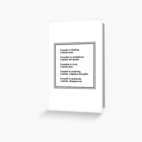 Artikel-Vorschau von  Atmen Sie positive Affirmationen und inspirierende Botschaften ein, designt und verkauft von Inspirationmotivation.