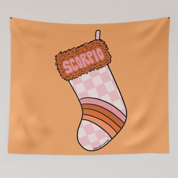 Item preview, Scorpio Stocking designed and sold by doodlebymeg.