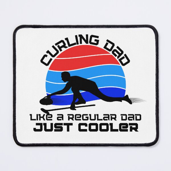 Item preview, Curling dad like a regular dad just cooler designed and sold by reka88.