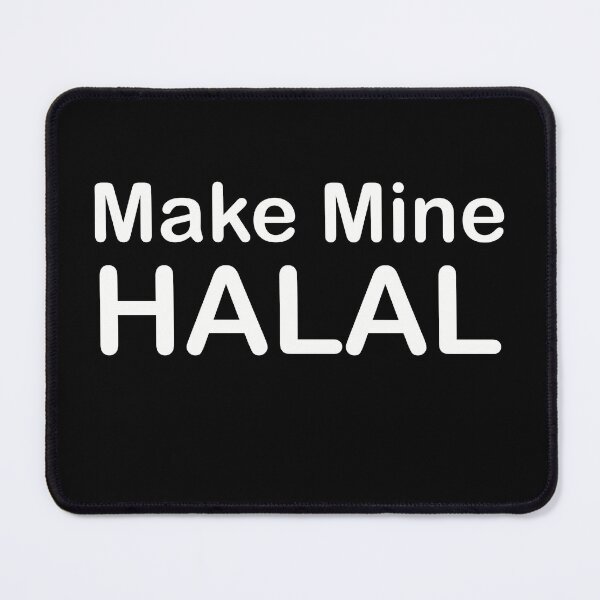 Item preview, Make Mine Halal designed and sold by SubtleSplit.