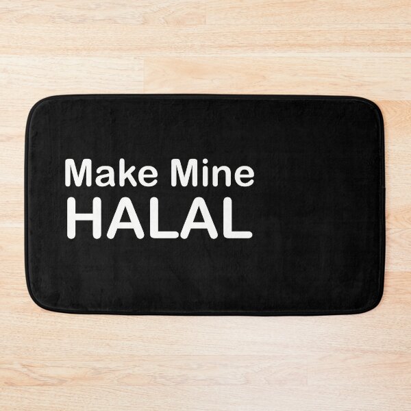 Item preview, Make Mine Halal designed and sold by SubtleSplit.
