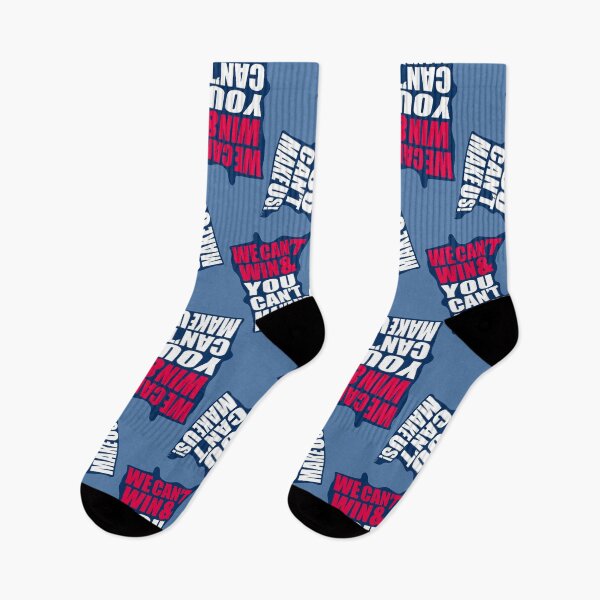 Item preview, We Can't Win & You Can't Make Us MN Baseball Pattern - Minnesota Sports Fans Pattern - Minnesota baseball Pattern - Red, Blue, & White designed and sold by EcoElsa.