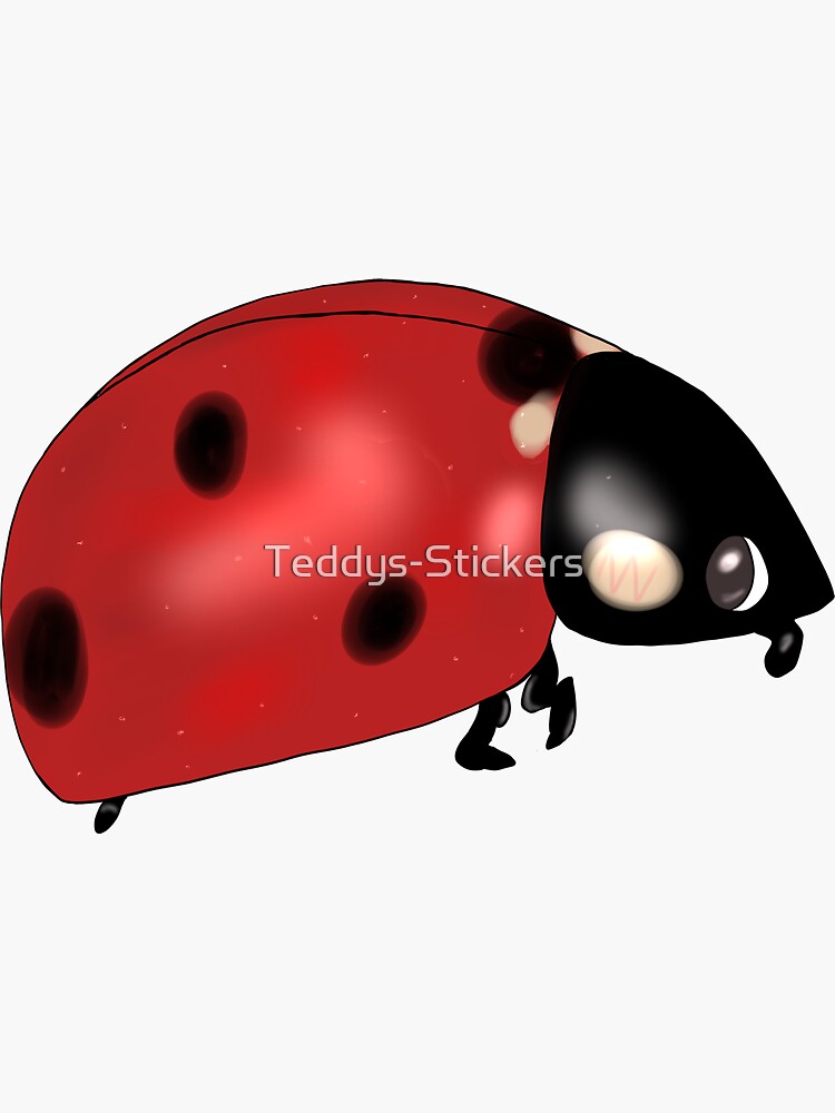 Ladybug Set of 3 Sticker for Sale by Mkramermardis