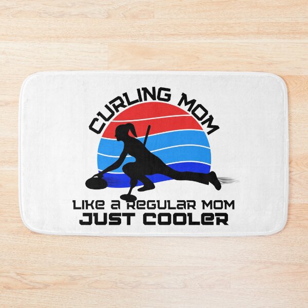 Item preview, Curling mom like a regular mom just cooler  designed and sold by reka88.