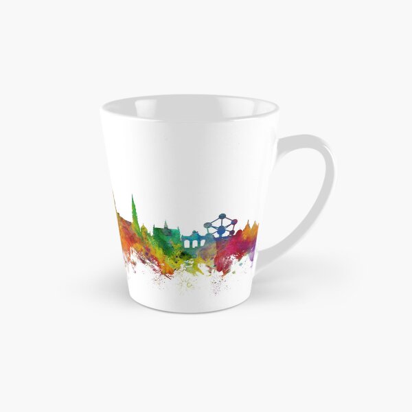 Item preview, Brussels Belgium Skyline designed and sold by ArtPrints.
