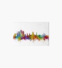 Brussels Belgium Skyline Art Board