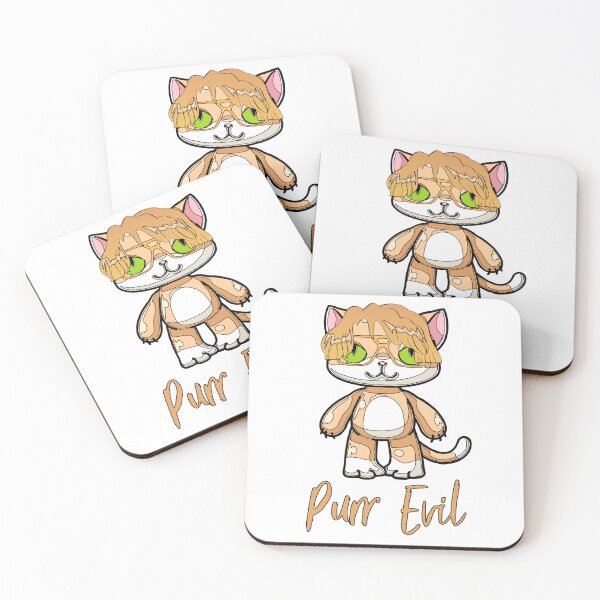 Item preview, Purr Evil Cat designed and sold by GarnersDesigns.