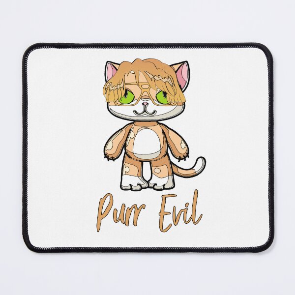 Item preview, Purr Evil Cat designed and sold by GarnersDesigns.