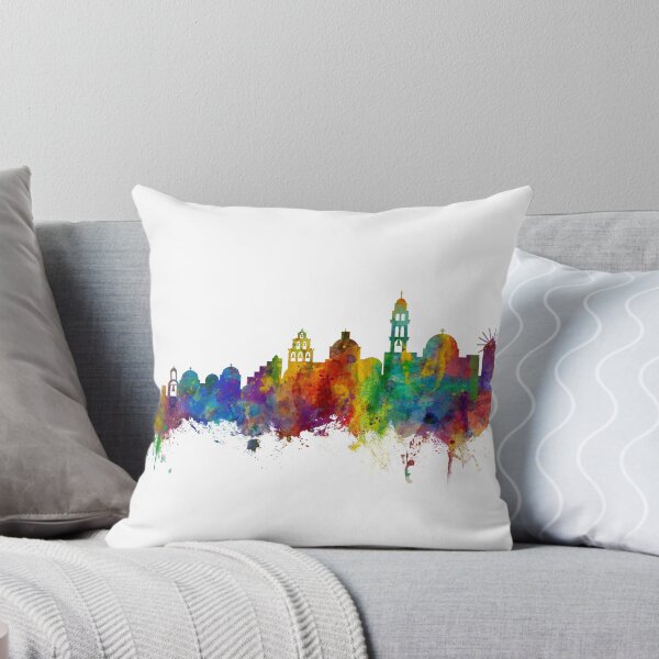 Aperçu de l'œuvre Skyline de Santorin créée et vendue par ArtPrints.