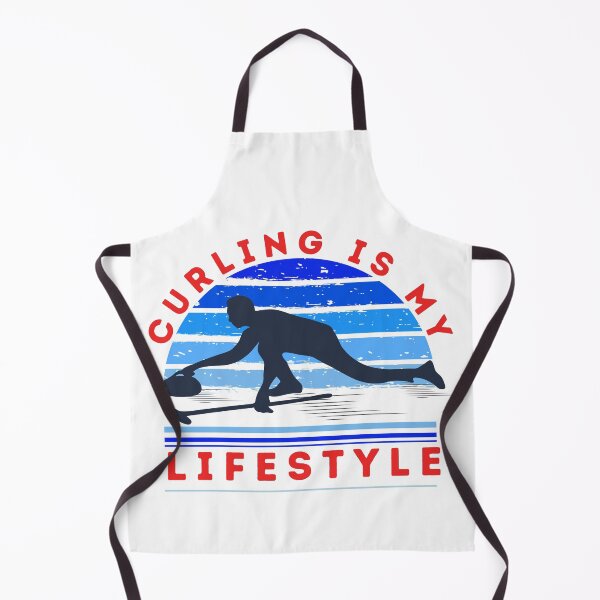 Artikelvorschau, Curling ist mein Lifestyle-cooles Curling-Design entworfen und verkauft von reka88.