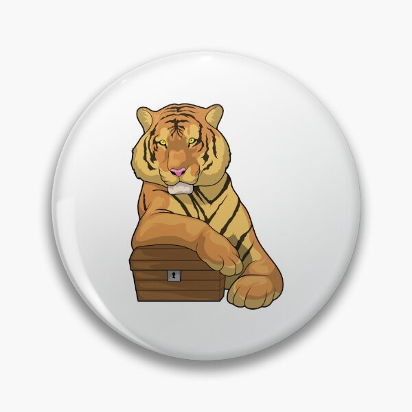 Item preview, Tiger Treasure chest designed and sold by Snabdesign84.