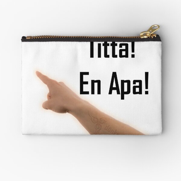 Distract-a-Swede™ Zipper Pouch