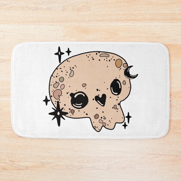 Item preview, Cute Kawaii Witchy Skull designed and sold by dark-fairy.