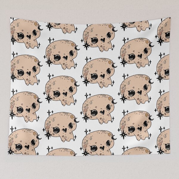 Item preview, Cute Kawaii Witchy Skull designed and sold by dark-fairy.