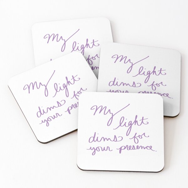 Item preview, My Light Dims for Your Presence designed and sold by abeink.