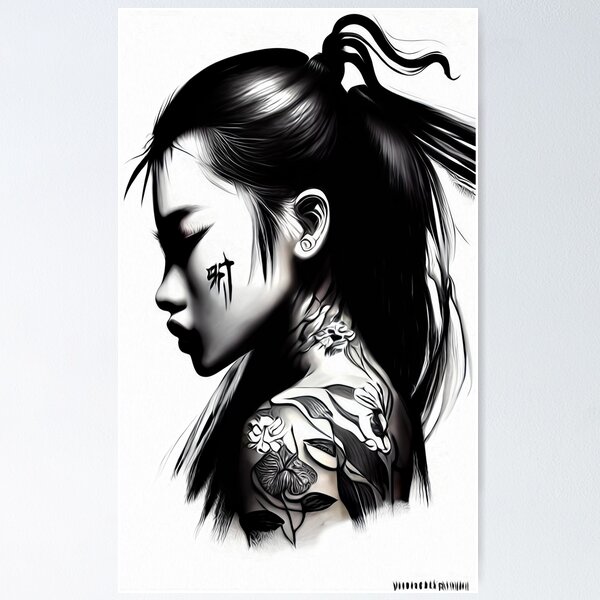 Item preview, graffiti girl designed and sold by LucidDreams311.