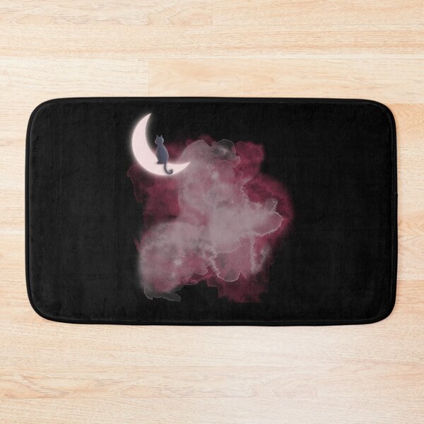 Item preview, Cat in the moon designed and sold by SeekingMeaning.