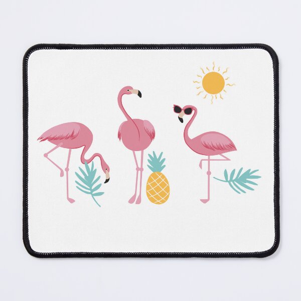 Item preview, Flamingos in the tropics designed and sold by Karine-LaSalle.