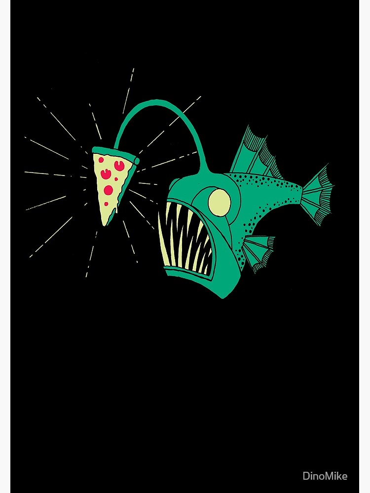 Angling For Pizza by DinoMike