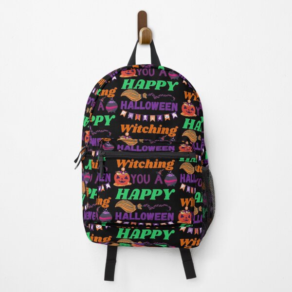 Item preview, Witching You A Happy Halloween on Black designed and sold by LoloTrends.