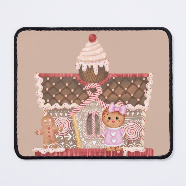 Item preview, Gingerbread Girl and House designed and sold by bizbostudio.
