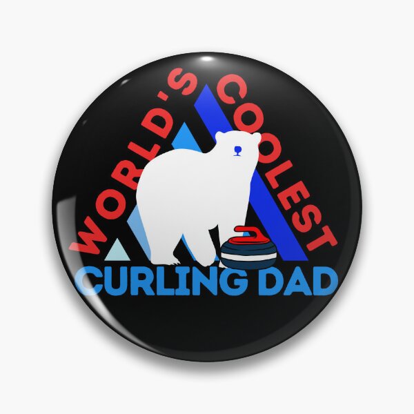 Item preview, World's coolest curling dad designed and sold by reka88.