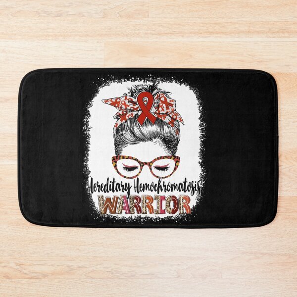 Item preview, Messy Bun Leopard Hereditary Hemochromatosis Warrior designed and sold by rechardtee.