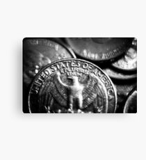 Coins Canvas Print