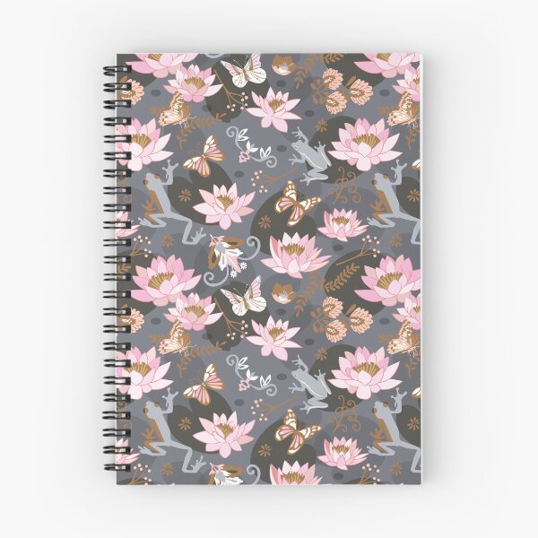 Item preview, Water lillies | rose - grey designed and sold by camcreativedk.
