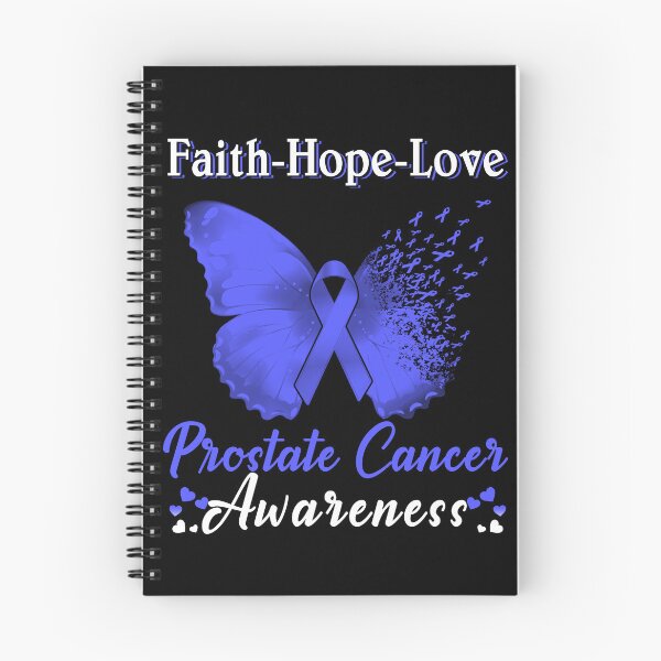 Item preview, Faith Hope Love Butterfly Prostate Cancer Awareness designed and sold by Gillosina.