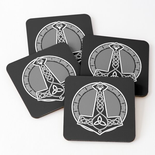 Item preview, Thor's Hammer Mjölnir Symbol | Norse Mythology Gifts designed and sold by Time Nomads.