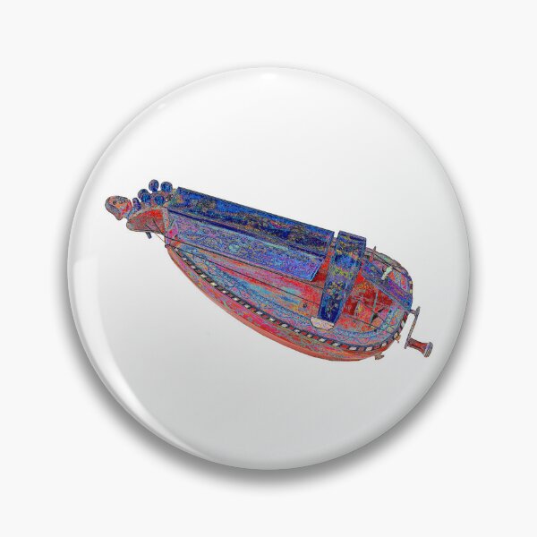 Item preview, Multicolored Hurdy-Gurdy red and blue designed and sold by Zal-Production.